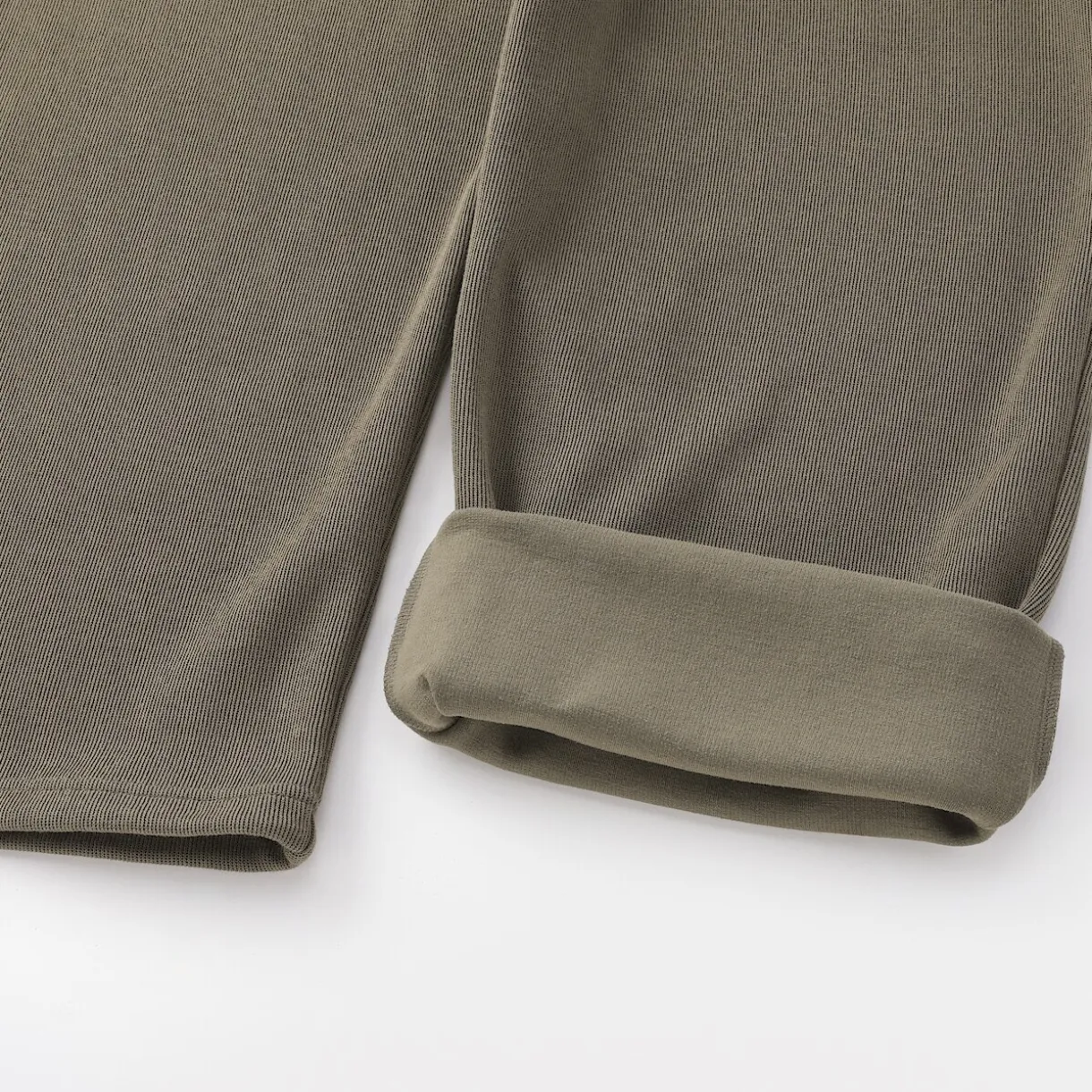 Pantalon de jogging à ourlet ouvert et à double tricot pour homme