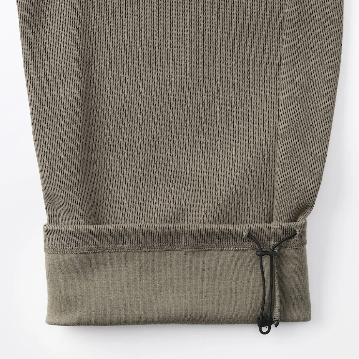 Pantalon de jogging à ourlet ouvert et à double tricot pour homme