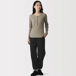 Pantalon de jogging en coton mélangé pour femme