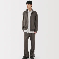 Pantalon de survêtement en polyester recyclé pour homme