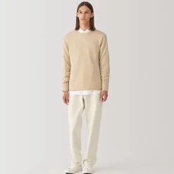 Pantalon en mélange de fibres Washi pour homme