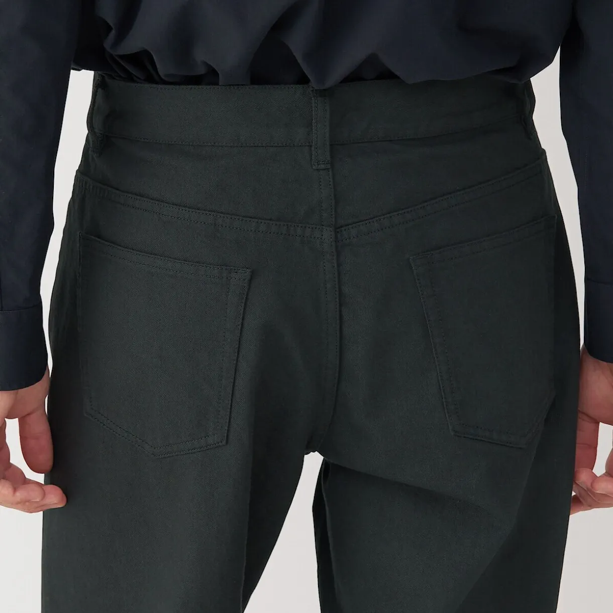 Pantalon en mélange de fibres Washi pour homme