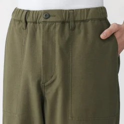 Pantalon extensible dans les deux sens à taille élastiquée pour homme