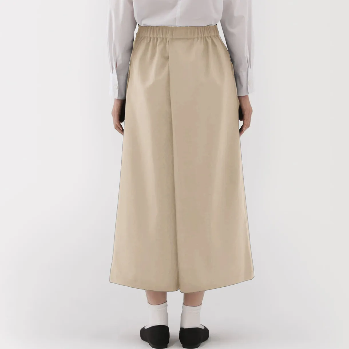 Pantalon Hakama unisexe à double tissage