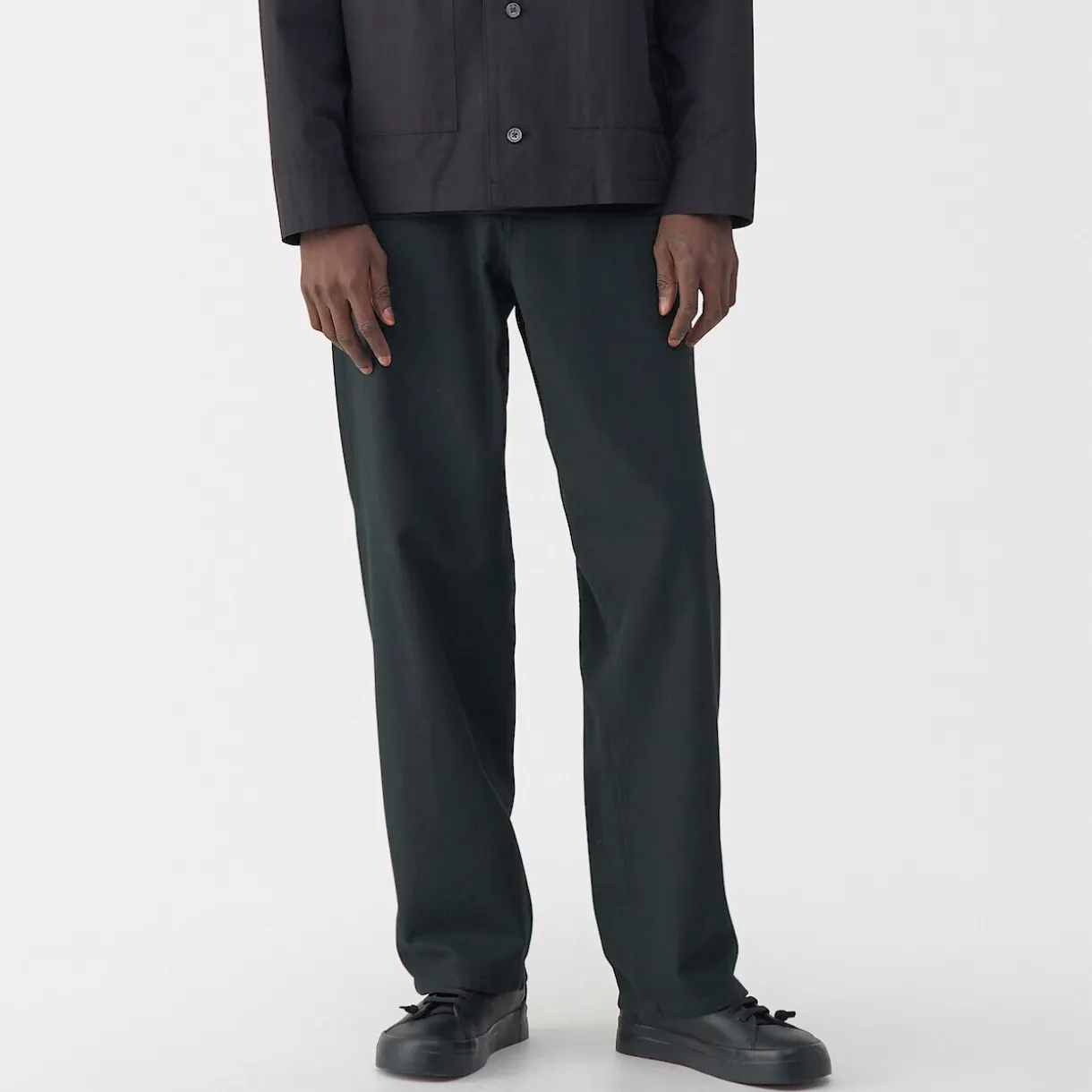 Pantalon large en washi sergé pour homme