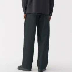 Pantalon large en washi sergé pour homme