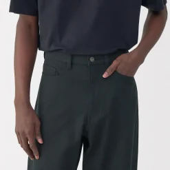 Pantalon large en washi sergé pour homme