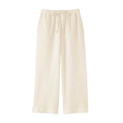Pantalon long en maille ample pour femme