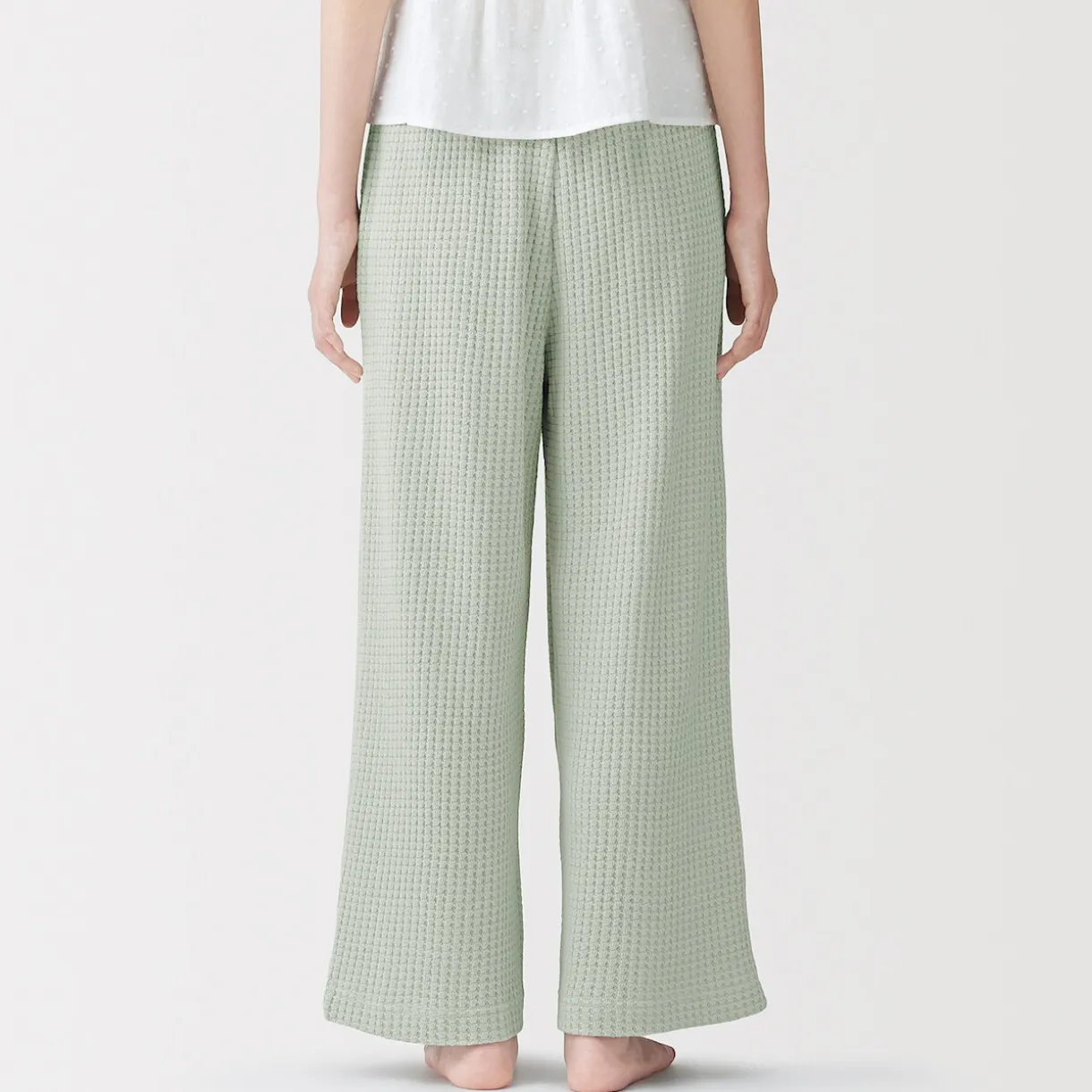 Pantalon long en maille ample pour femme