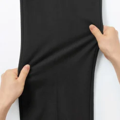 Pantalon plissé ajusté en stretch brossé pour homme