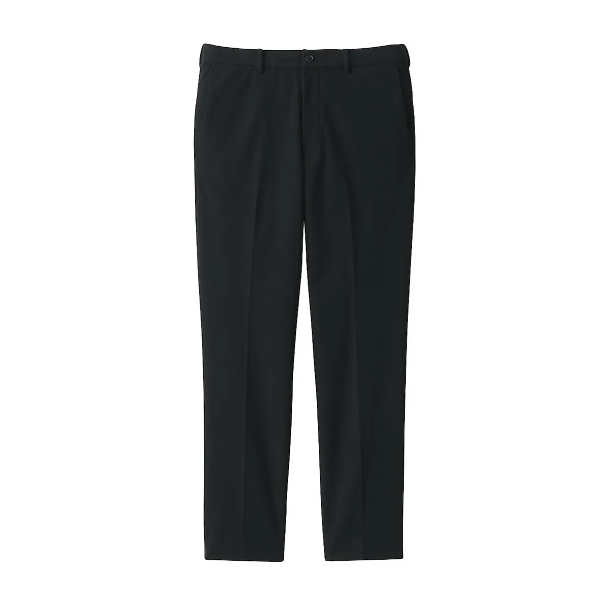 Pantalon plissé ajusté et stretch pour homme