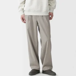 Pantalon plissé large Quick Dry pour homme