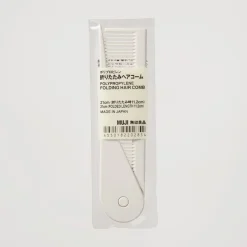 Peigne à cheveux pliable portatif