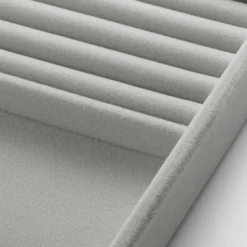 Plateau en velours L24X P16X H2.5cm