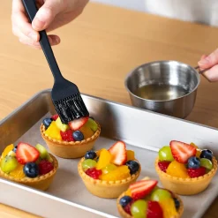 Plateau rectangulaire en acier inoxydable L