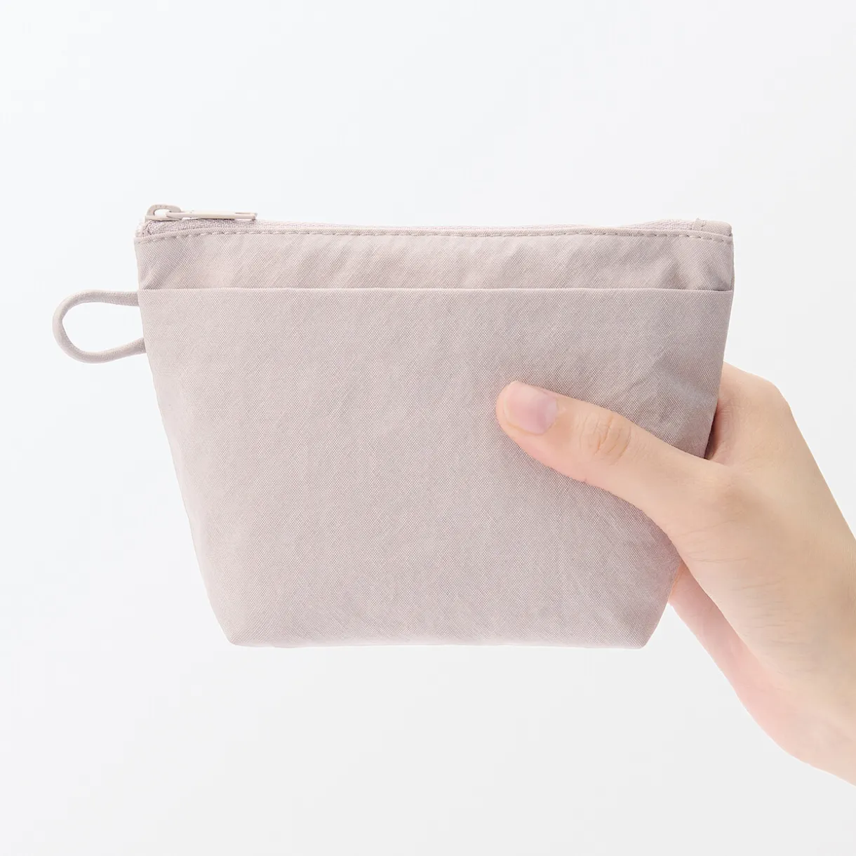Pochette à poser en nylon texturé ‐ Petite