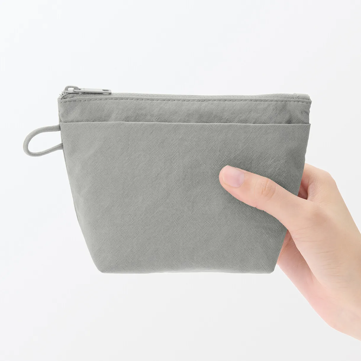 Pochette à poser en nylon texturé ‐ Petite