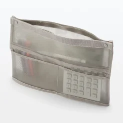 Pochette autoportante en maille nylon