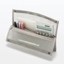 Pochette autoportante en maille nylon