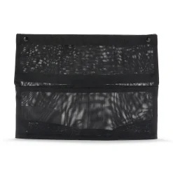 Pochette autoportante en maille nylon