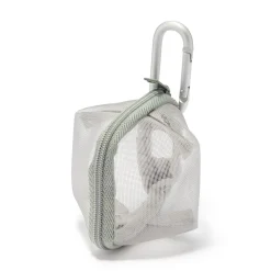 Pochette compacte en maille nylon