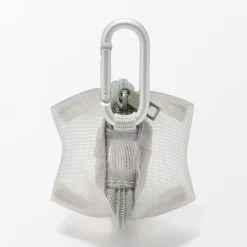 Pochette compacte en maille nylon