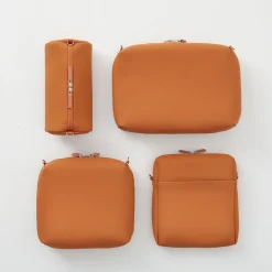 Pochette en PU Combinations Case ‐ Cylindrique, Orange
