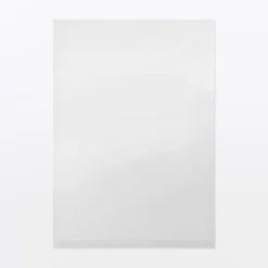 Pochette individuelle transparente A4