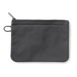 Pochette zippée en nylon texturé ‐ Moyenne