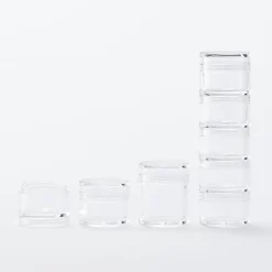 Pots en acrylique ‐ empilables