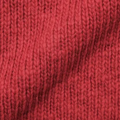 Pull à col rond à tricot épais en laine mérinos pour homme