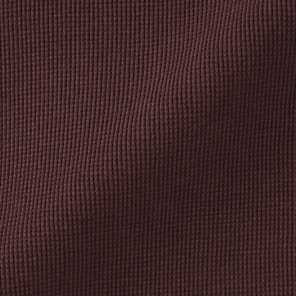 Pull à col rond en coton biologique tricoté gaufré pour femme