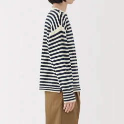 Pull à col rond en laine des Andes à grosses mailles pour homme