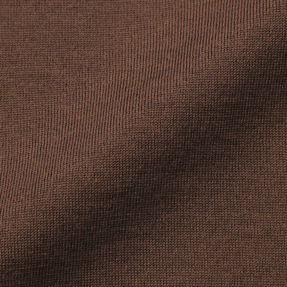 Pull à col rond en laine tricot fin pour homme