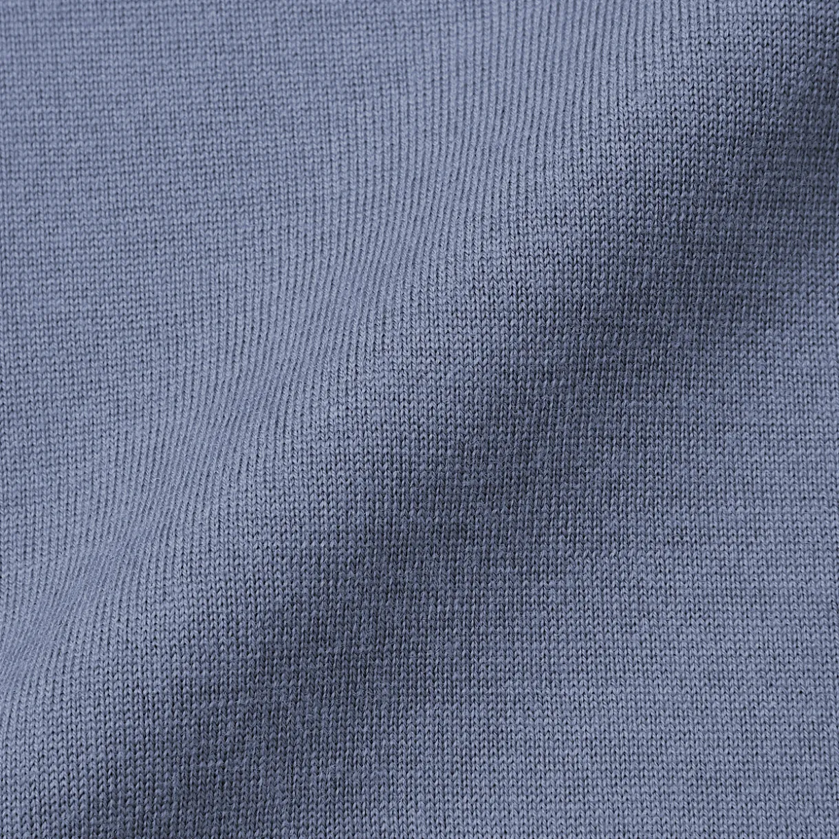 Pull à col rond en laine tricot fin pour homme