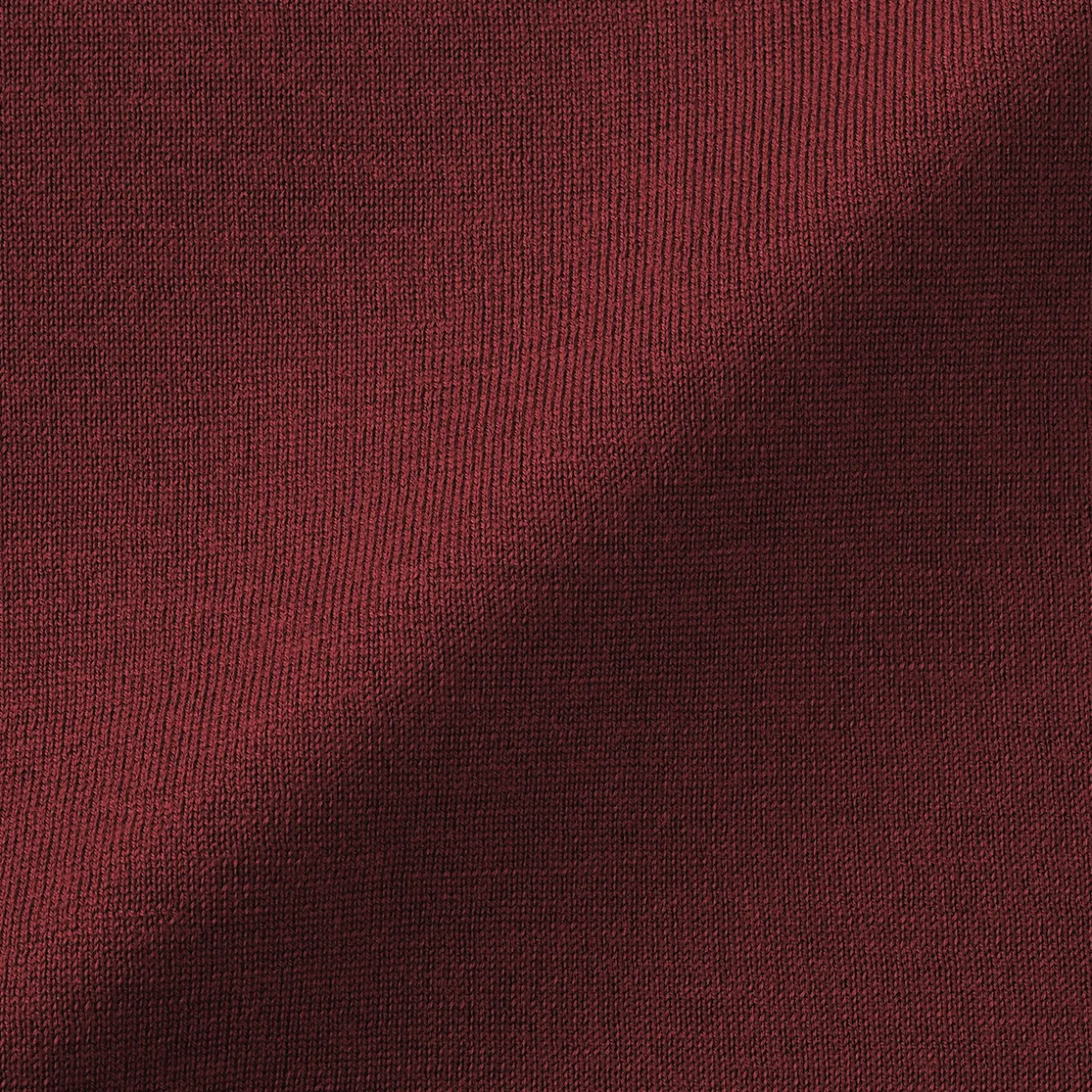 Pull col montant en laine à fine maille femme