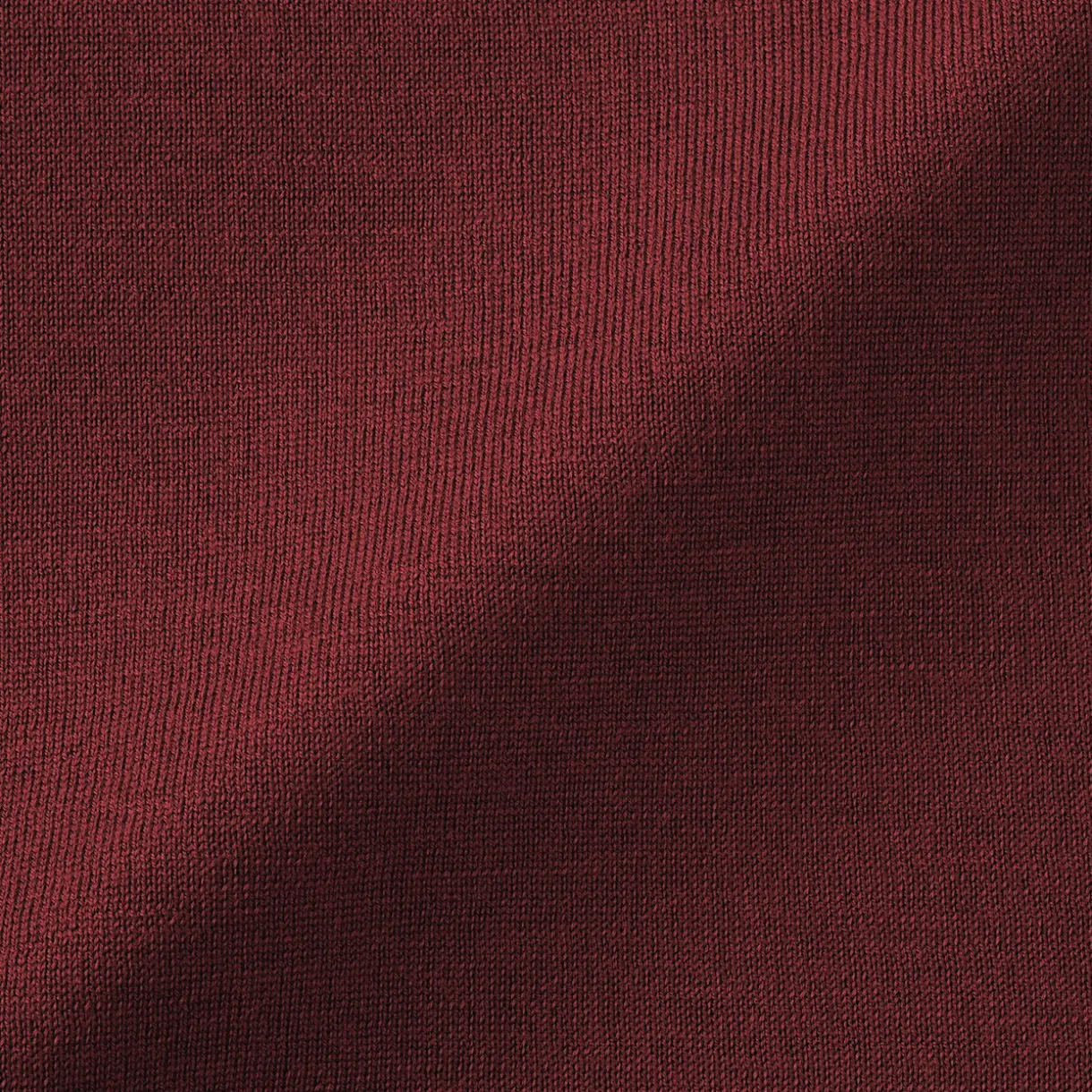 Pull col montant en laine à fine maille femme