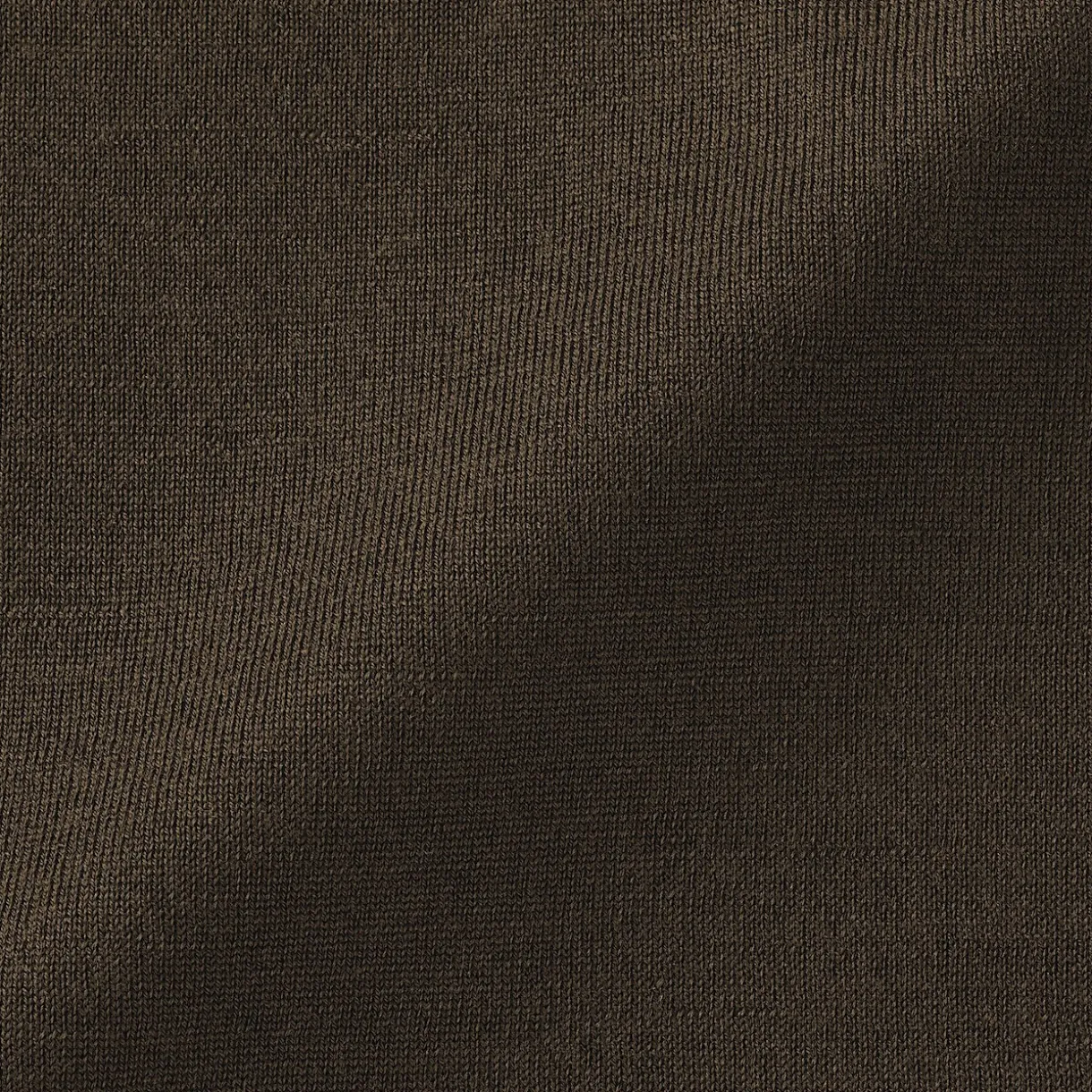 Pull col montant en laine à fine maille femme