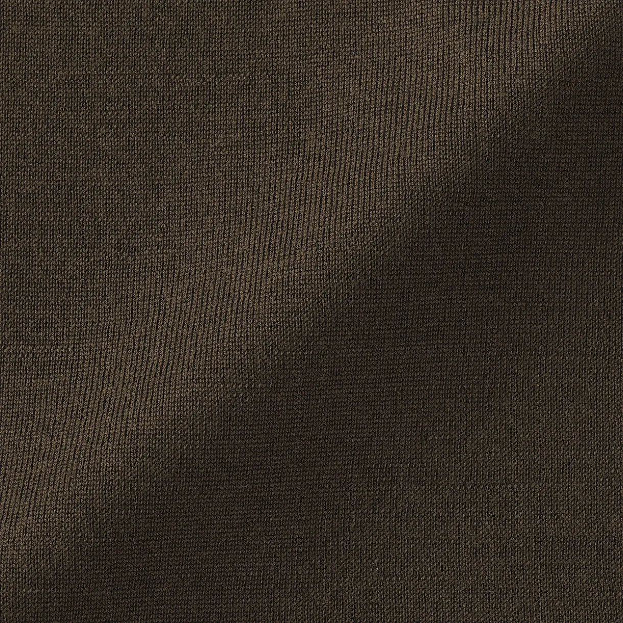 Pull col montant en laine à fine maille femme