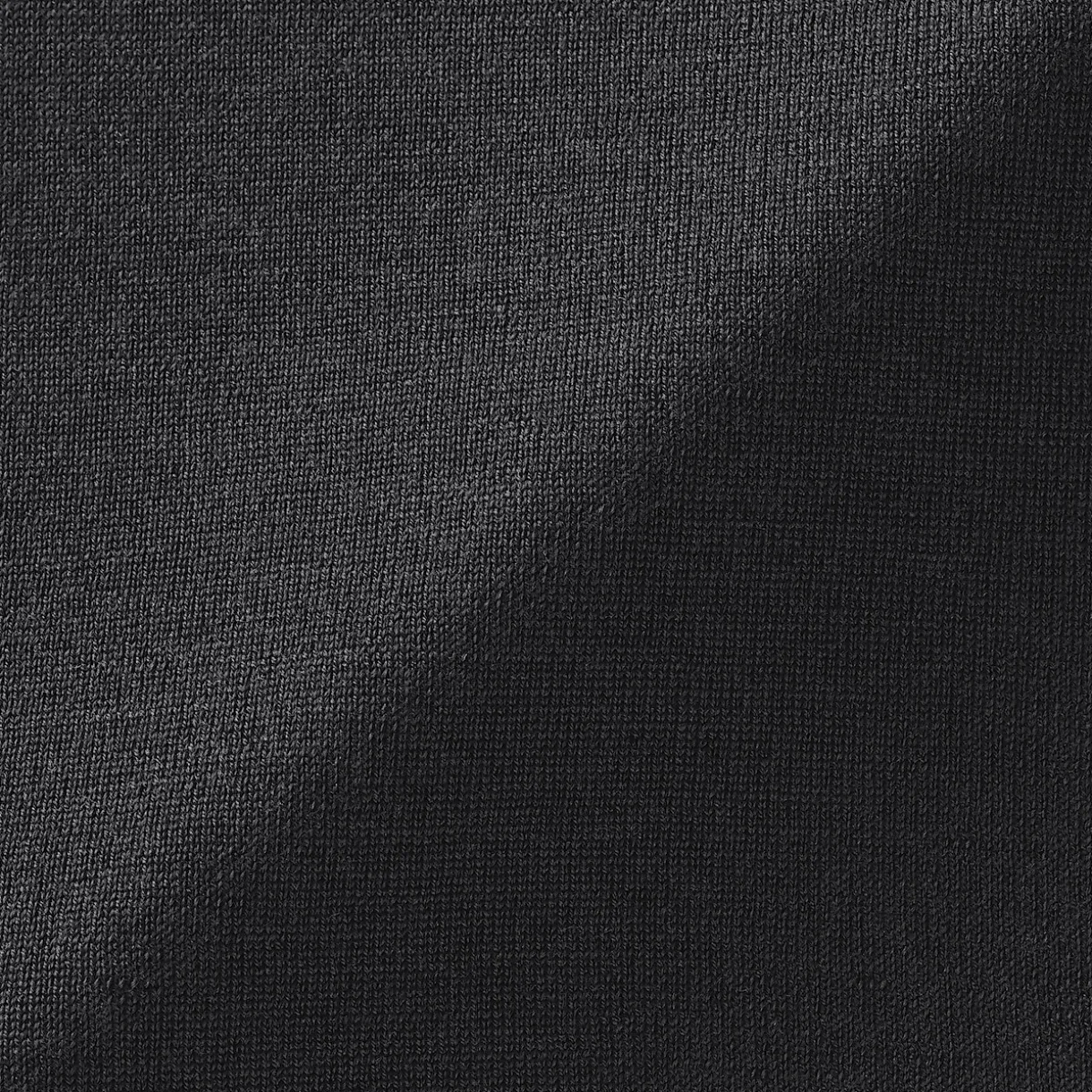 Pull col montant en laine à fine maille femme