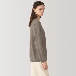 Pull en cachemire non teint femme
