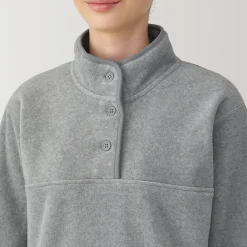 Pull en polaire de polyester recyclable femme