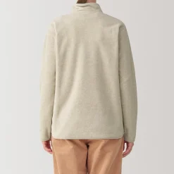 Pull en polaire de polyester recyclable femme