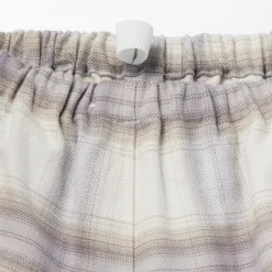 Pyjama en flanelle sans couture latérale pour femme