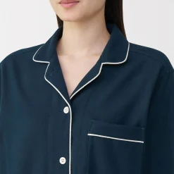 Pyjama en flanelle sans couture latérale pour femme