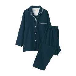 Pyjama en flanelle sans couture latérale pour femme