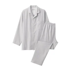 Pyjama en flanelle sans couture latérale pour homme