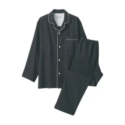 Pyjama en flanelle sans couture latérale pour homme