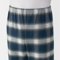 Pyjama en flanelle sans couture latérale pour homme