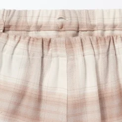 Pyjama en flanelle sans couture latérale pour femme